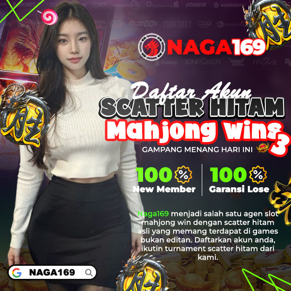 NAGA169: Situs Slot Pragmatic Play Mahjong Wins Scatter Hitam