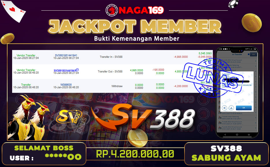 SV388 - SABUNG AYAM