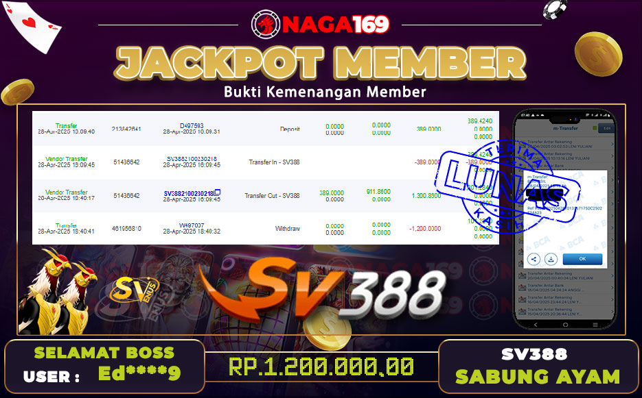 SV388 - SABUNG AYAM