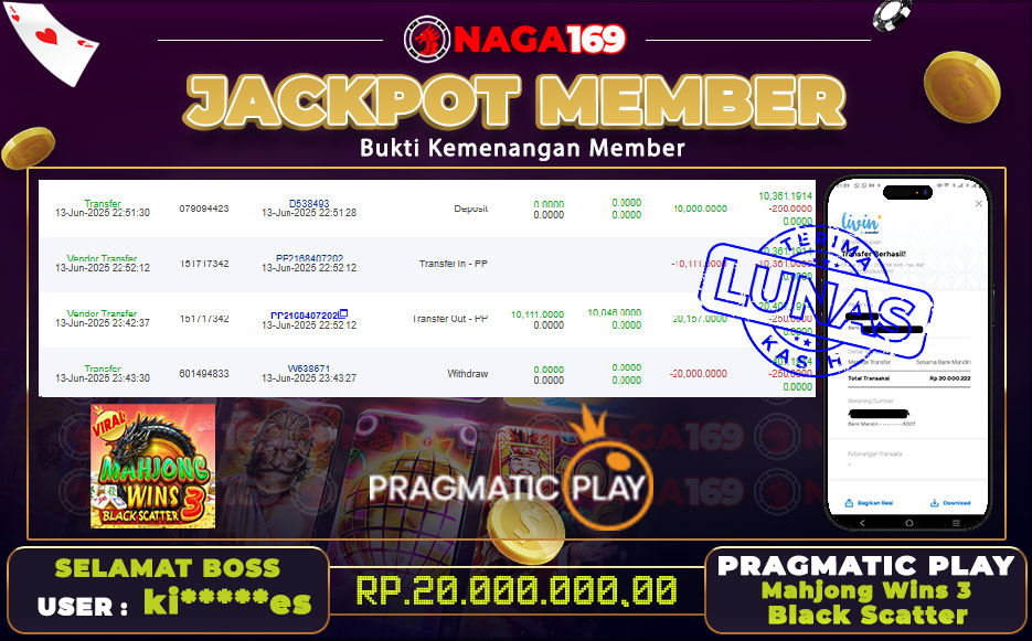 PP - Mahjong Wins 3 – Black Scatter
