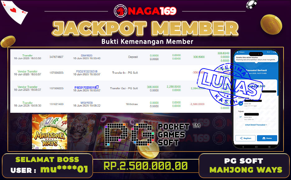 PG SOFT - MAHJONG WAYS